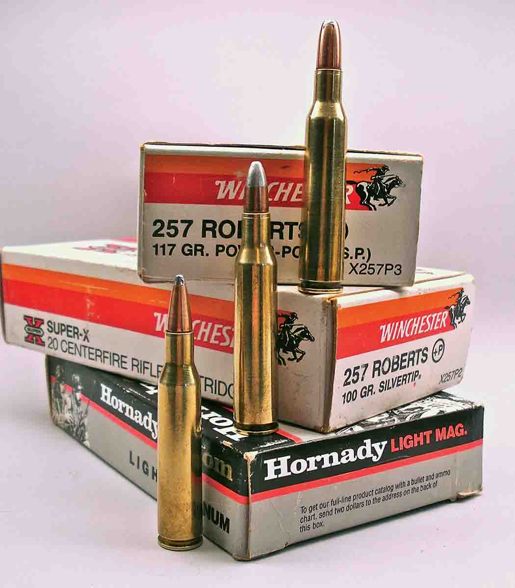 The .257 Roberts is a practical big-game cartridge.